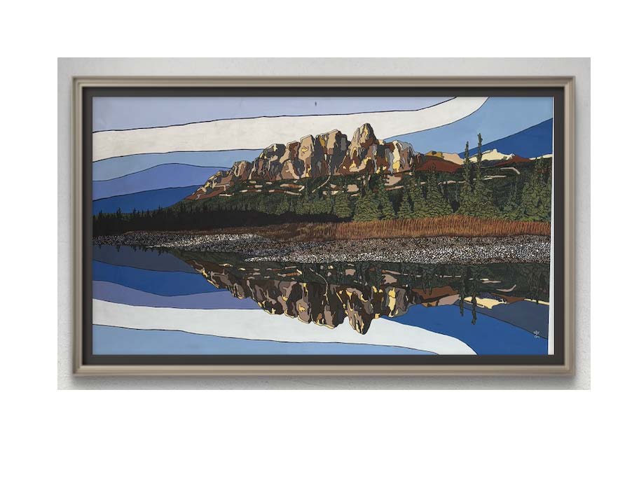 CASTLE MOUNTAIN - REFLECTION