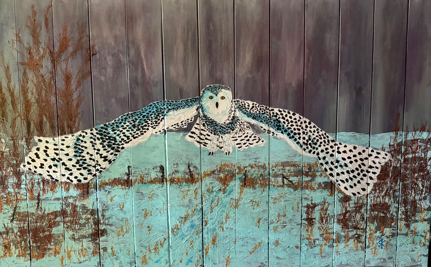 SNOWY OWL - NIGHT OWL