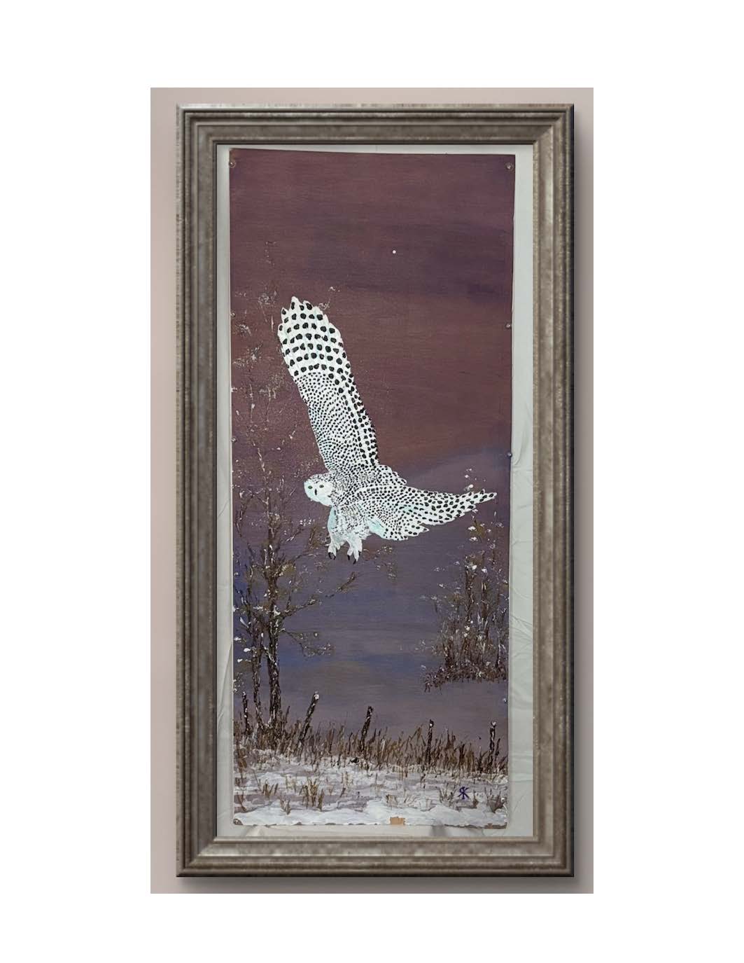 SNOWY OWL - ON FINAL