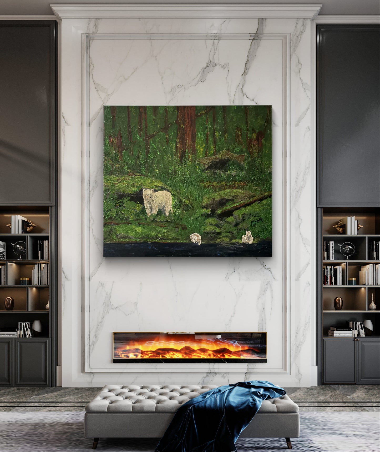 KERMODE - COASTAL SPIRIT BEAR - CURIOSITY