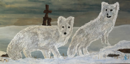 ARCTIC FOX - SPRING ARRIVES