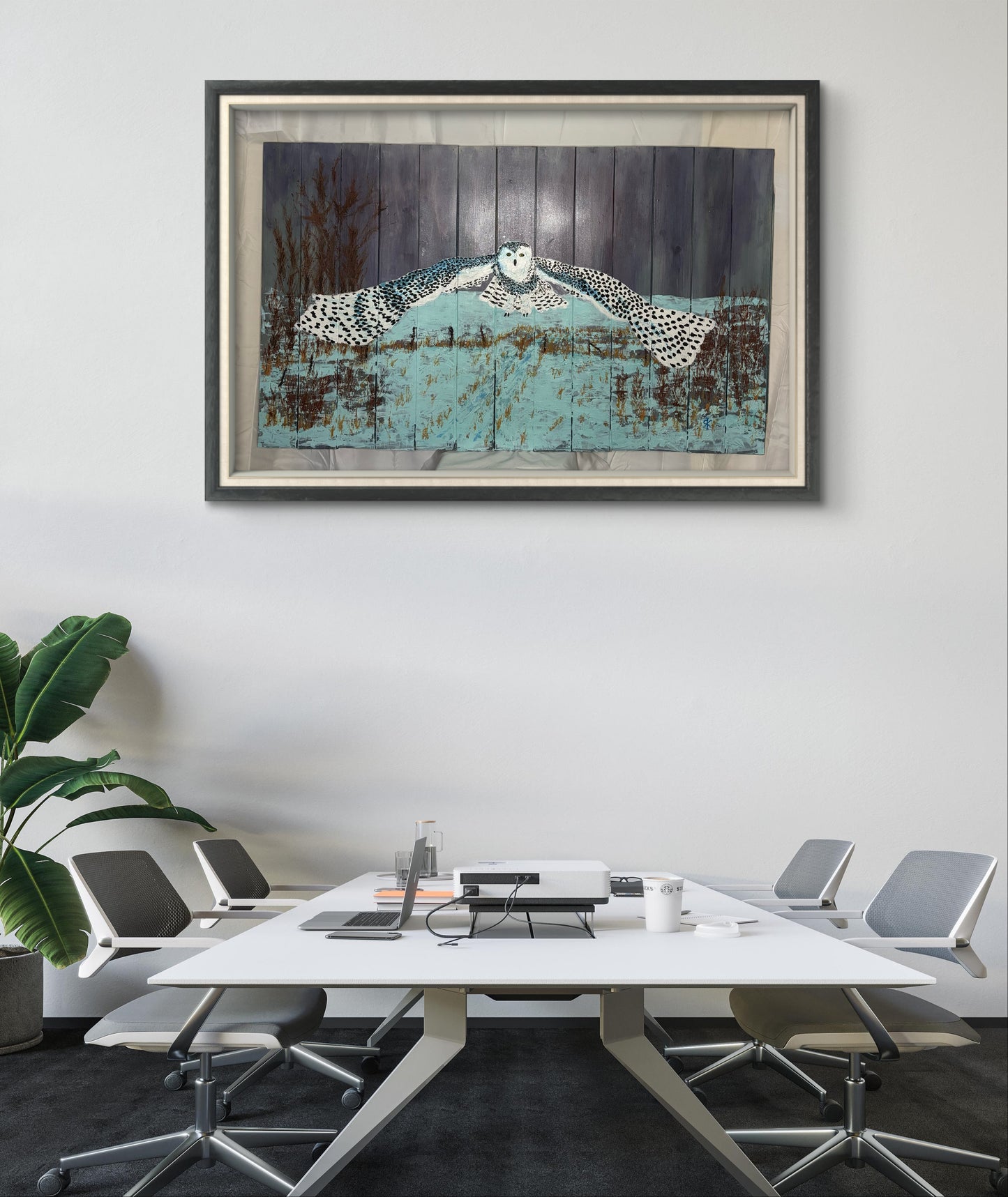 SNOWY OWL - NIGHT OWL