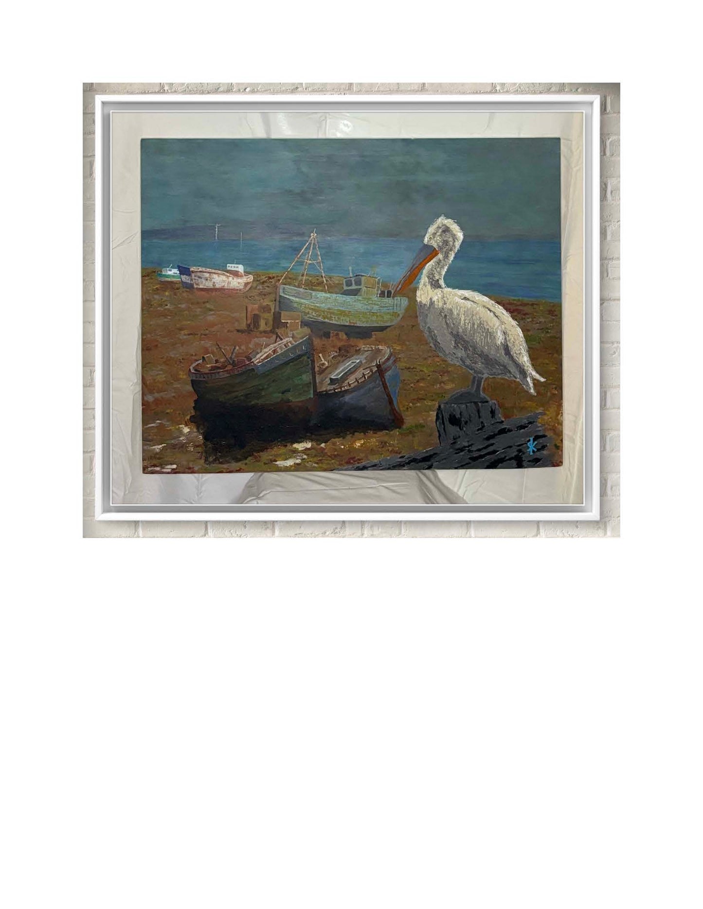 AMERICAN WHITE PELICAN - OLD SALTS