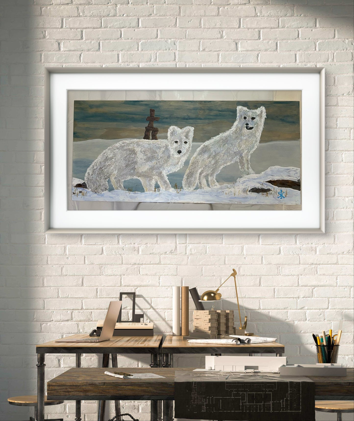 ARCTIC FOX - SPRING ARRIVES