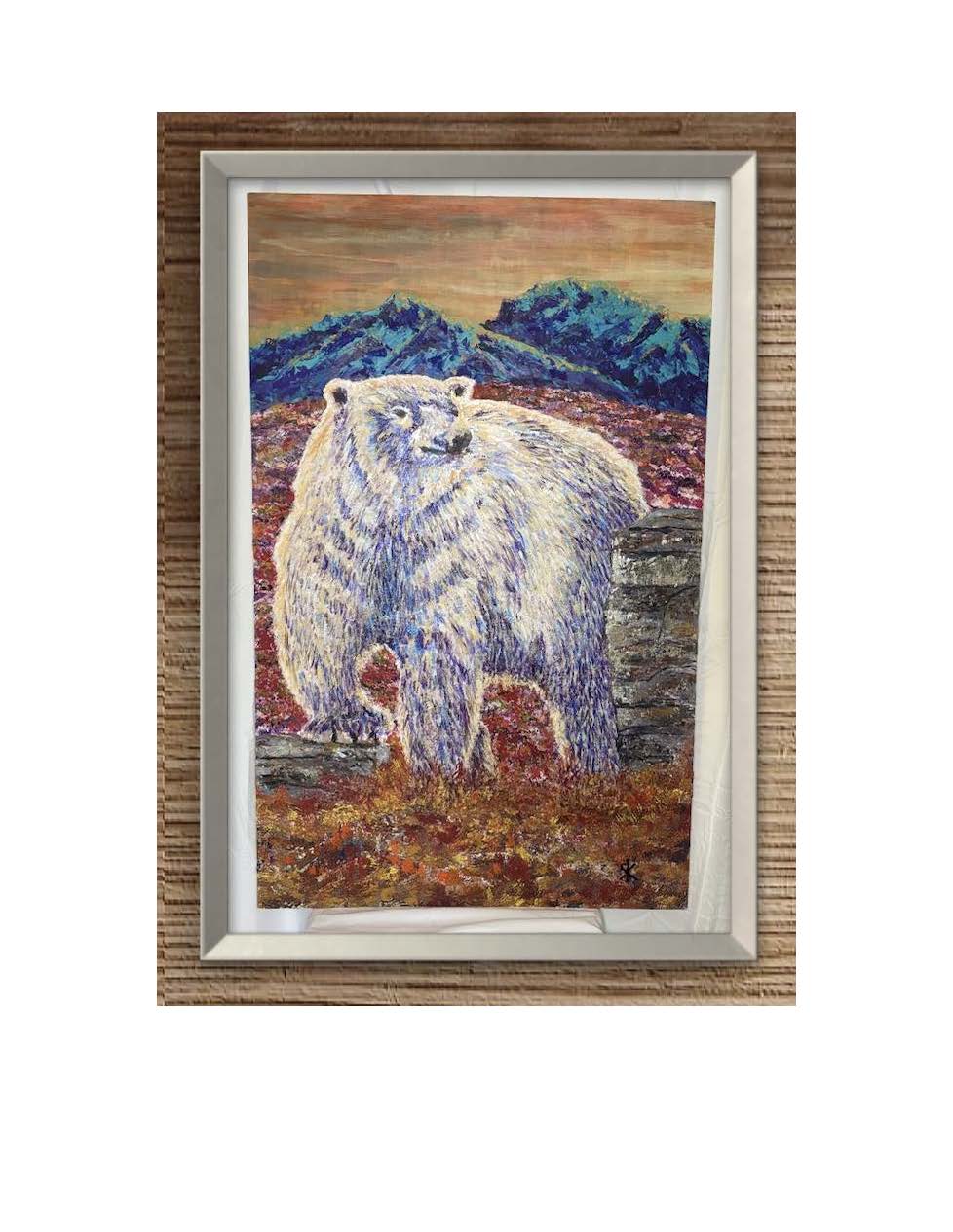 POLAR BEAR - ARCTIC SUMMER